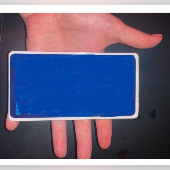 $5 STAINLESS STEEL WITH PINK BACKING NAIL STAMPING PLATE. NEW. $5 IF BUNDLED - Picture 6 of 16